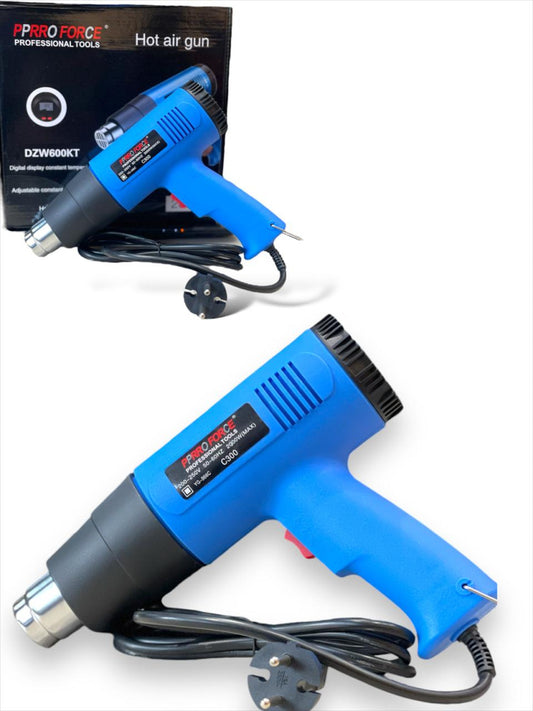 2000W Heat Shrink Gun Electric Hot Air Temperatures Adjustable Plastic Pof Film Shrinking Machine