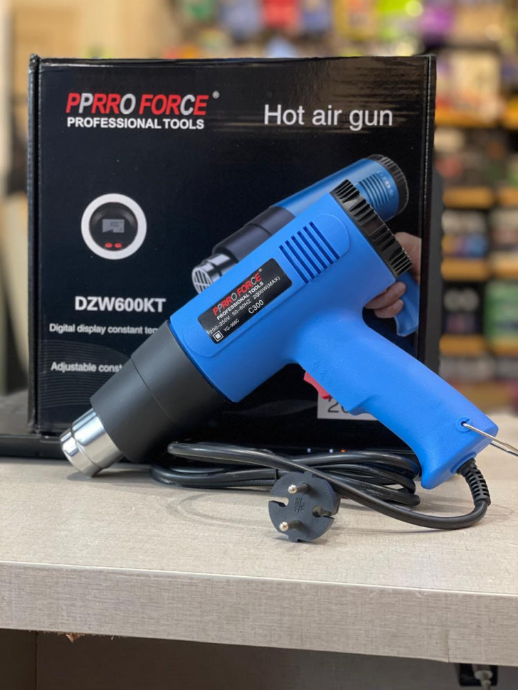 2000W Heat Shrink Gun Electric Hot Air Temperatures Adjustable Plastic Pof Film Shrinking Machine