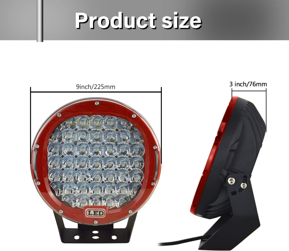 9Inch Led Spot Beam 96Watt Cree Light