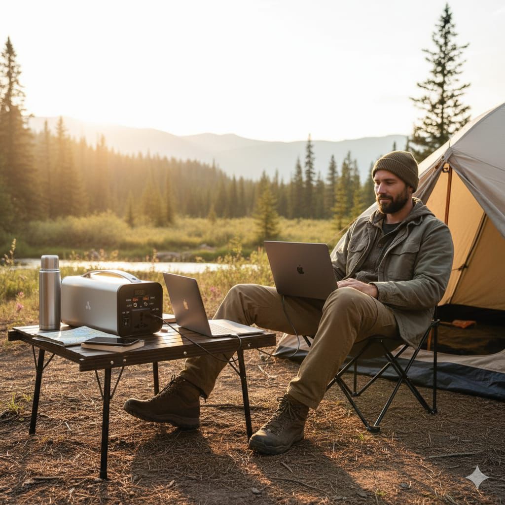 Portable Power Station Outdoor & Camping Gadget 60000mah