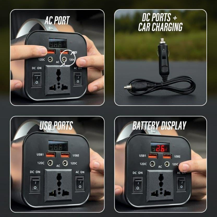 Portable Power Station Outdoor & Camping Gadget 60000mah