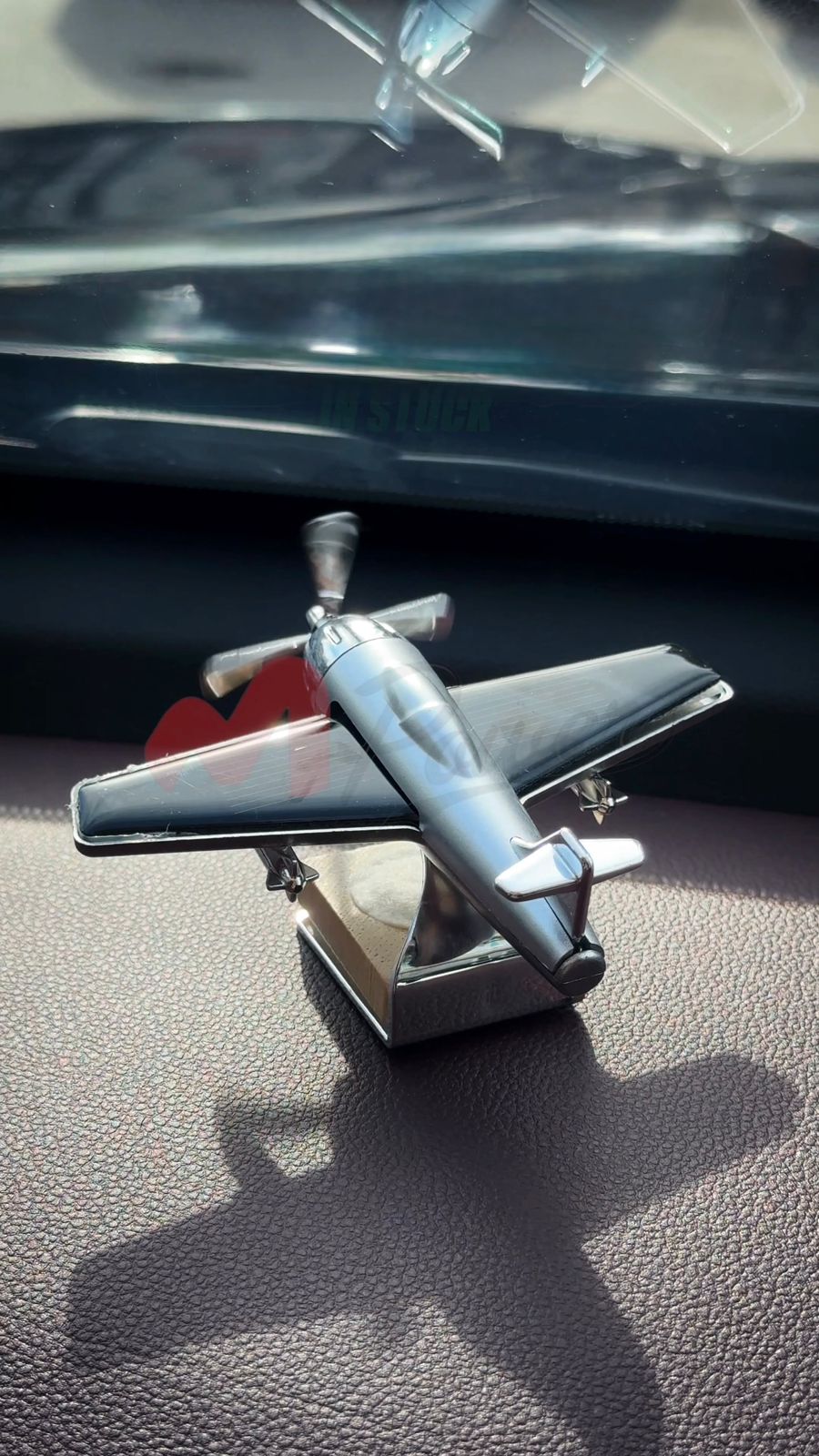 Solar Powered Aeroplane with Air Freshener