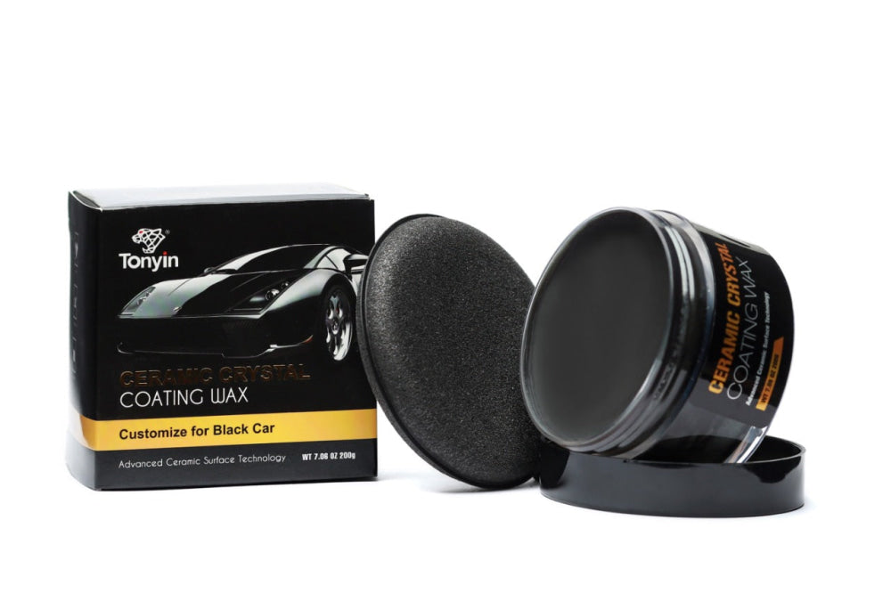 Advanced Ceramic Crystal Coating Wax (Black Car Wax) 200G Car Care