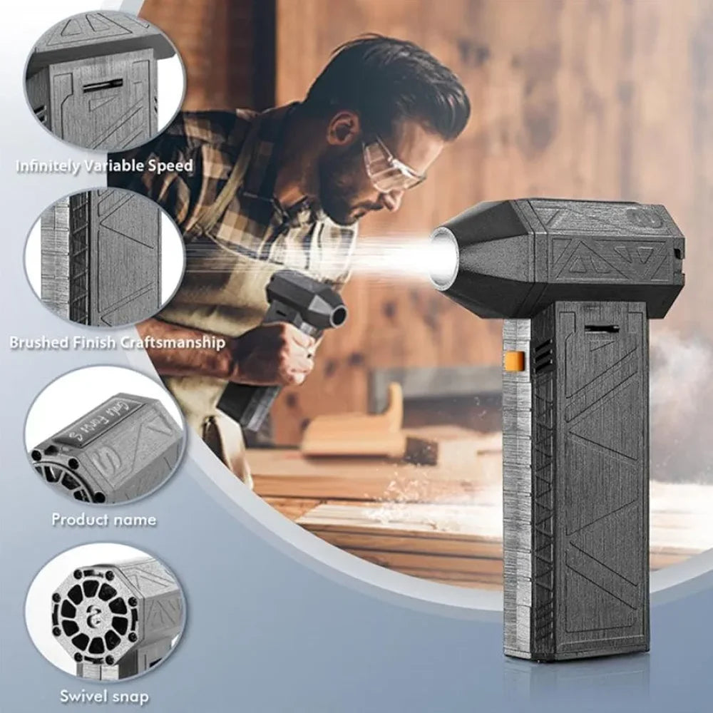 Air Jet Dry Blower Cordless High Speed Turbofan