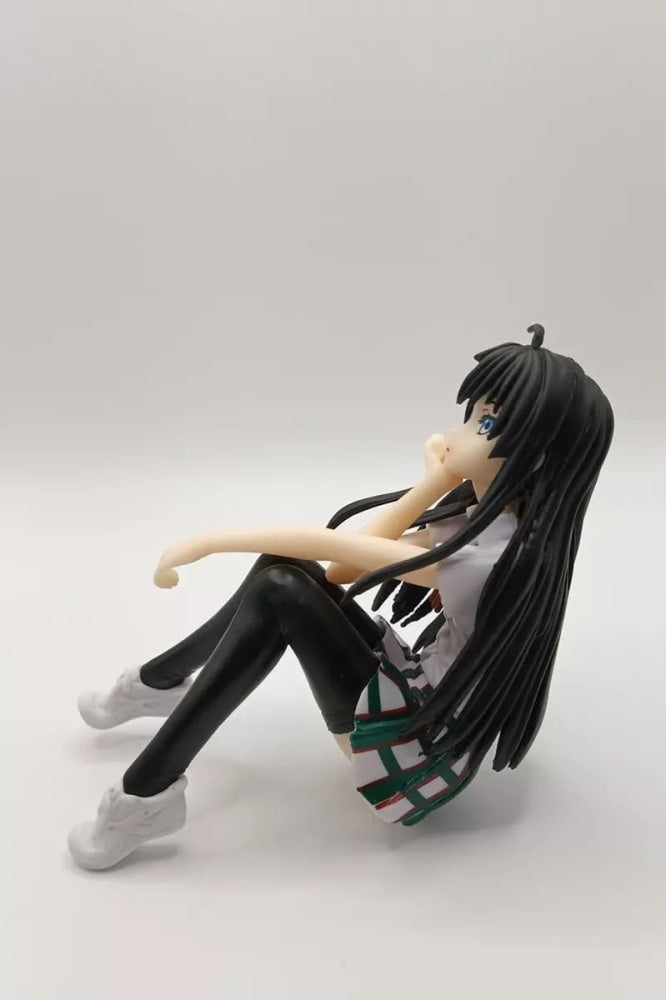 Anime One Piece Yukino Yukinoshita Sitting Posture Pvc Model Anime Figure