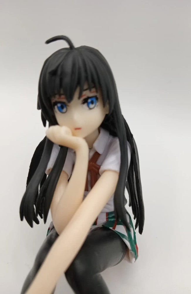 Anime One Piece Yukino Yukinoshita Sitting Posture Pvc Model Anime Figure
