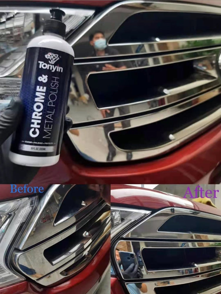 Chrome & Metal Polish 300Ml Car Care