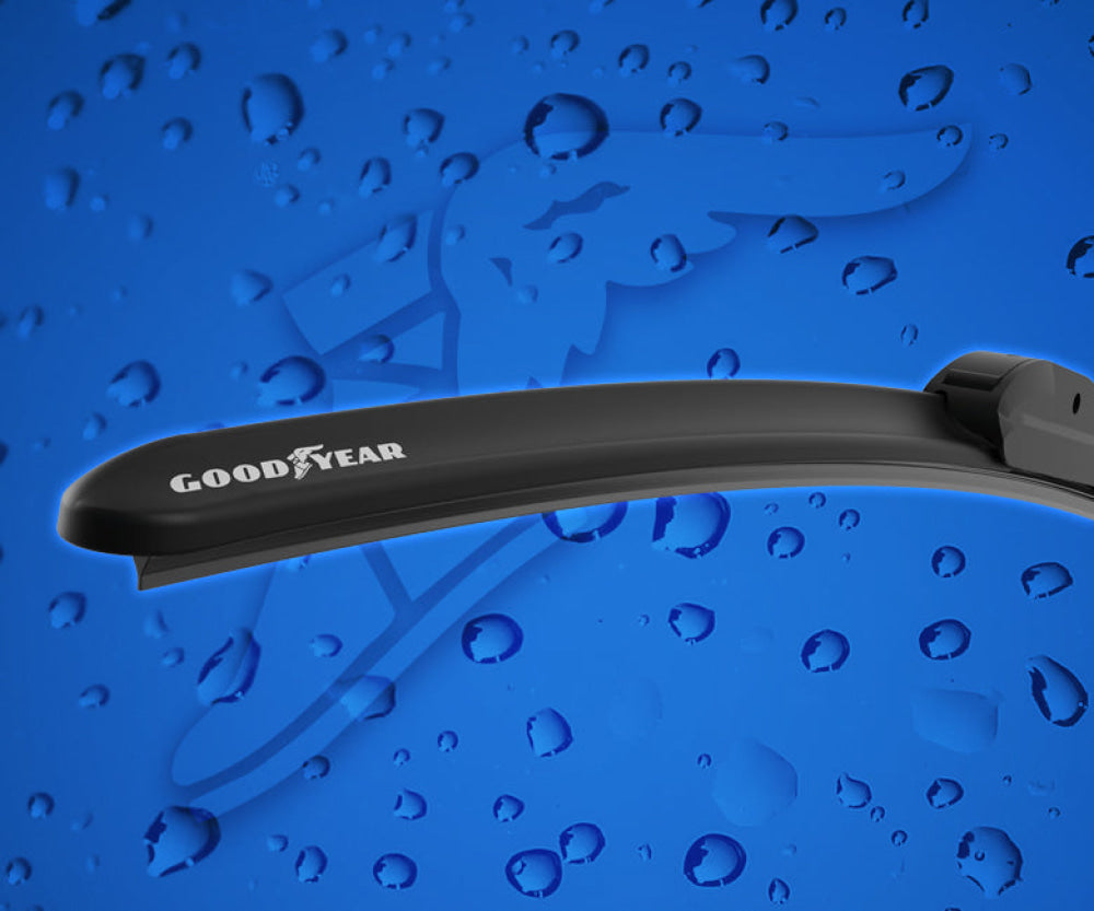 Goodyear Flat Silicone Wiper Blades For Toyota Prius 2003-2009