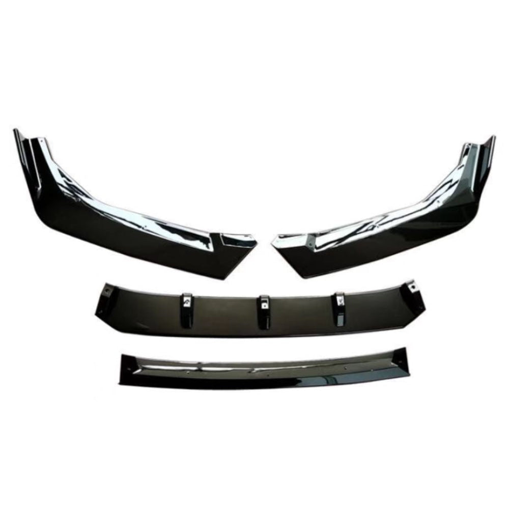 Honda Civic X Front & Side Bumper Splitter Oem Fitting 2016-2021