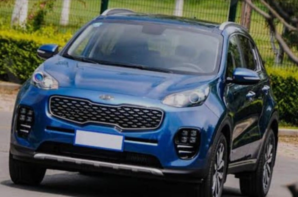 Kia Sportage Roof Bars Silver-Black 2019-2021