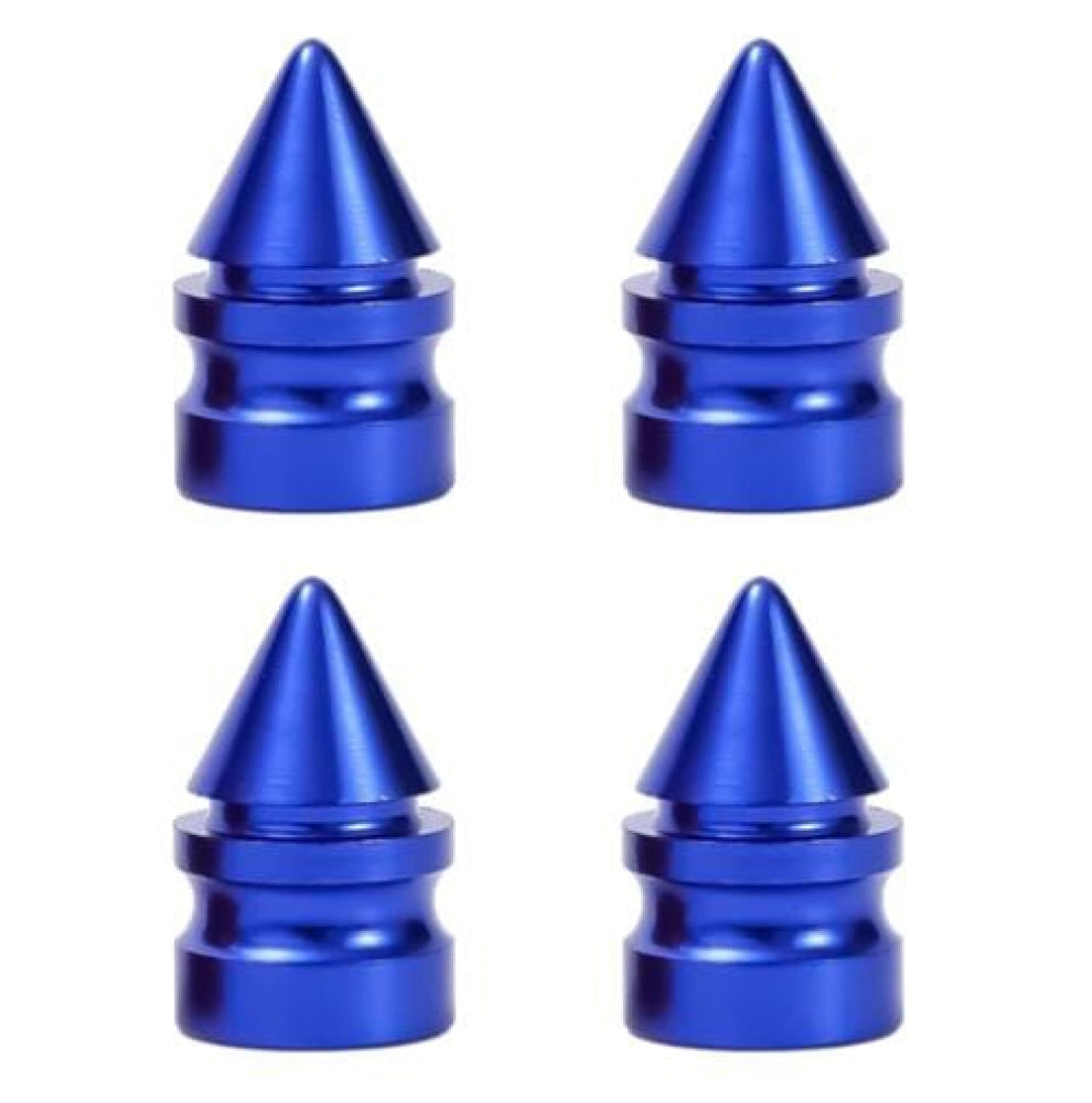 Loadblock Shaped Metal Valve Stem Caps 4Pcs