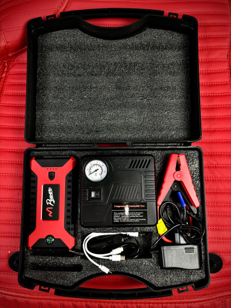 MPower Multi Function Portable Heavy Duty Jump Starter Powerbank