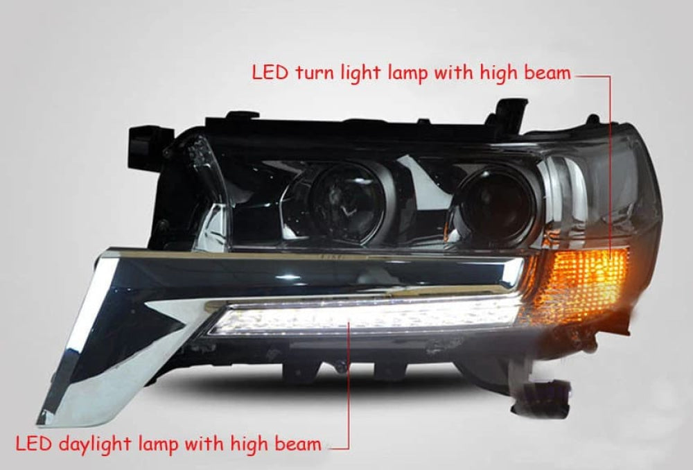 Toyota Land Cruiser V8 LC200 Headlamps OEM Style 2018