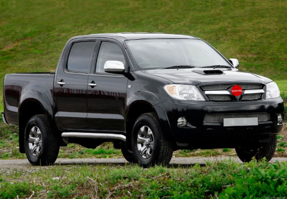 Toyota Vigo Champ Chrome Bonnet Hood Scoop 2013
