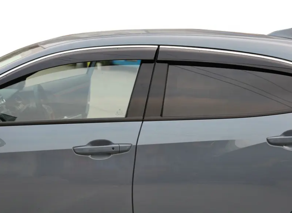 Txr Air Press / Sun Visor For Civic 2017-2022 4Pc