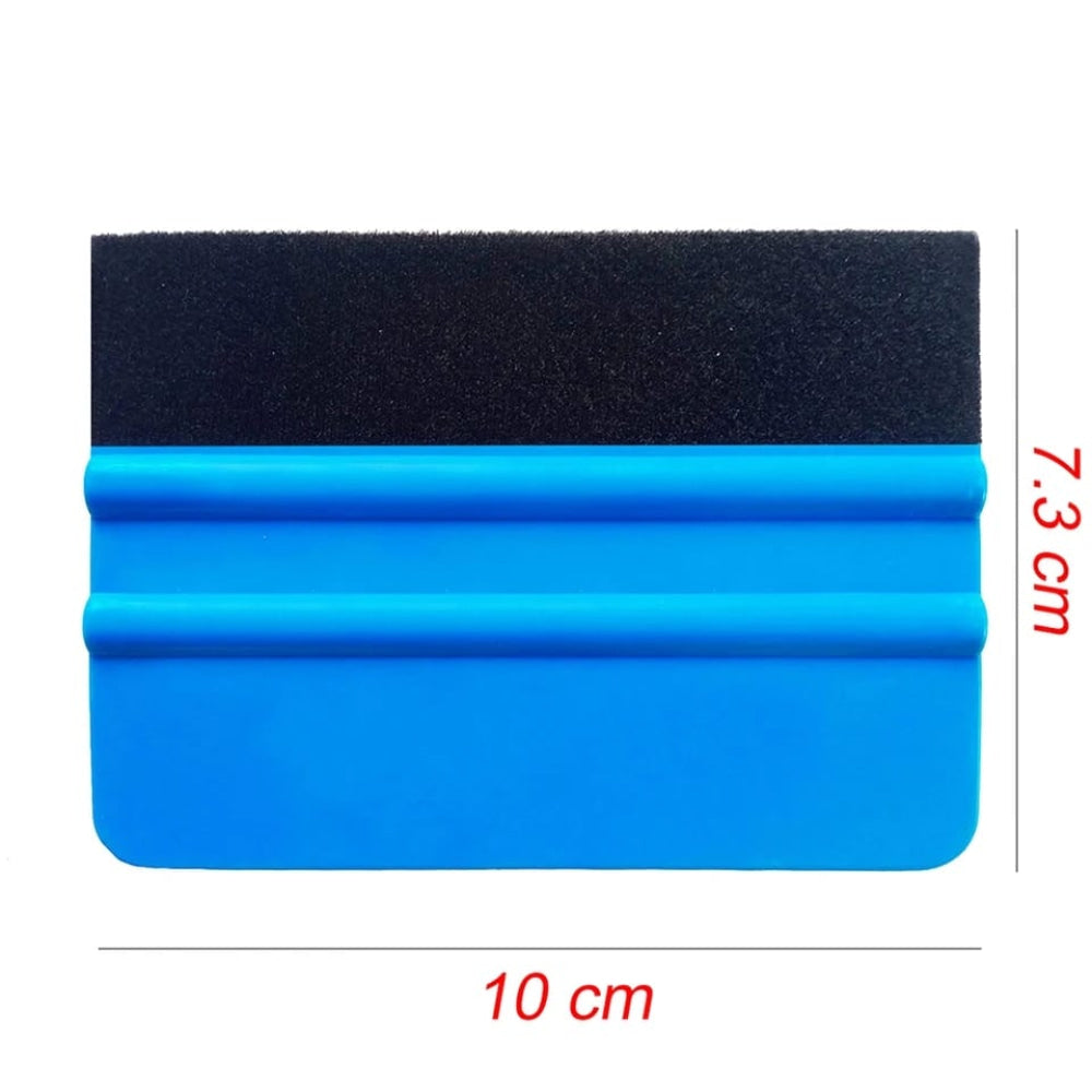 Vinyl Squeegee Tool Soft Felt Edge For Plastic Window Tint Car Wrapping