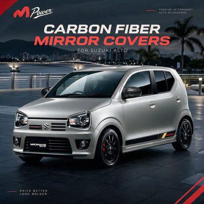 Batman Style Side Mirror Covers For Suzuki Alto New