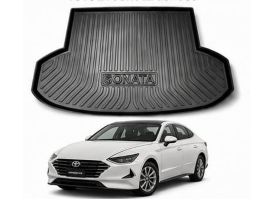 Hyundai Sonata Trunk Tray Mat (TPU)