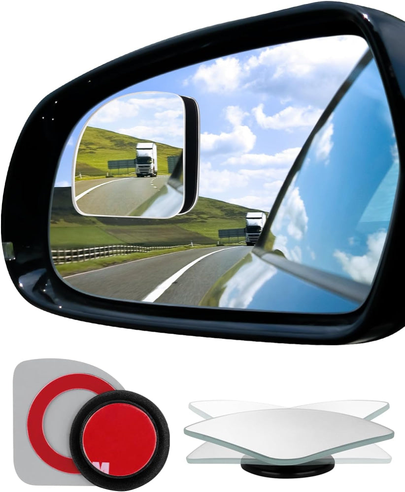 360 Adjustable Blind Spot Mirror 2Pcs/Set V2