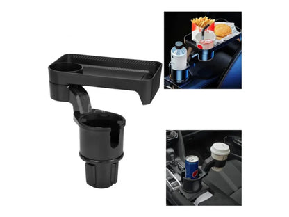 360 Degree Rotating Car Cup Holder/Dining Plate Tray