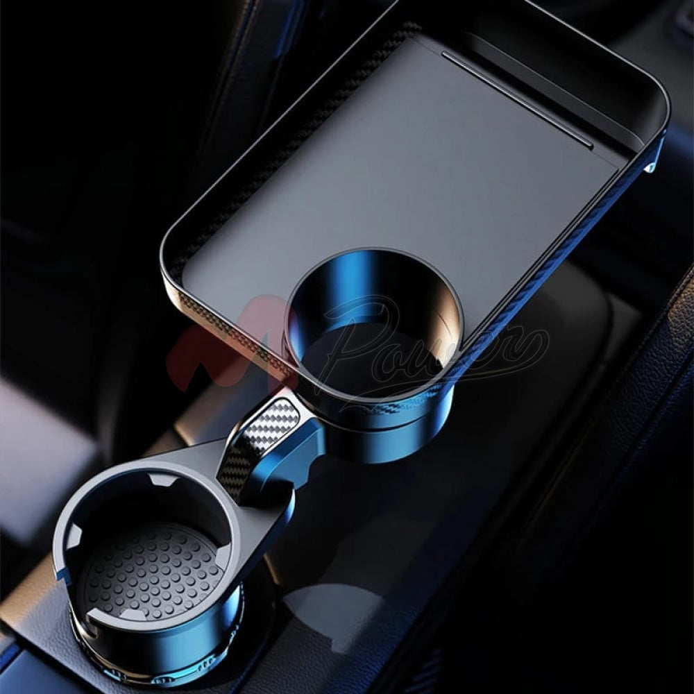 360 Degree Rotating Car Cup Holder/Dining Plate Tray