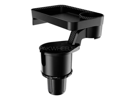 360 Degree Rotating Car Cup Holder/Dining Plate Tray