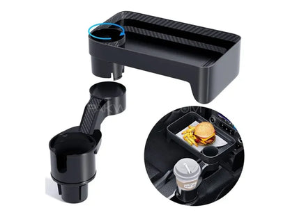 360 Degree Rotating Car Cup Holder/Dining Plate Tray