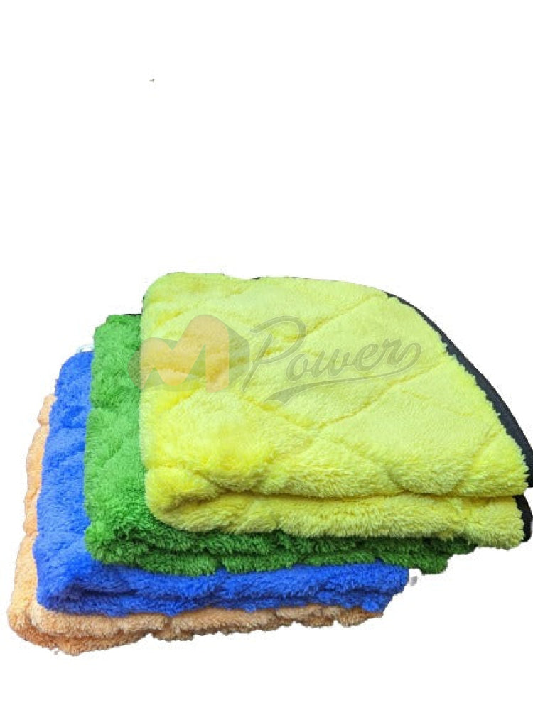 4Pcs 800Gsm Double Sided Microfiber Cloth 40X40 Accessories