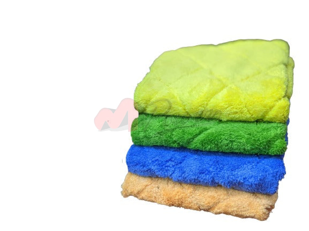4Pcs 800Gsm Double Sided Microfiber Cloth 40X40 Accessories