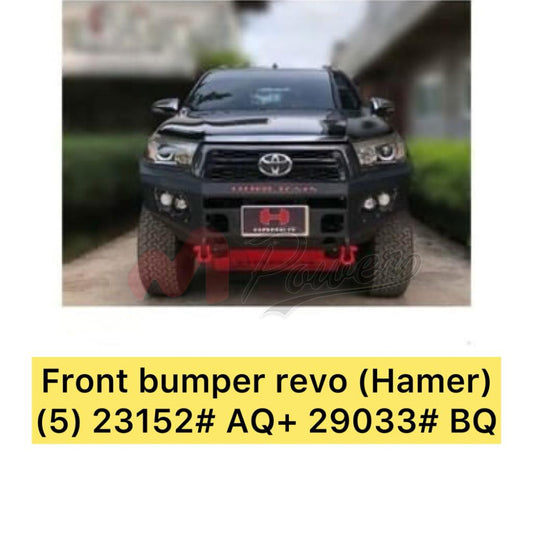 4X4 Toyota Hilux Revo Front Bumper Hamer Style F5-H 2018