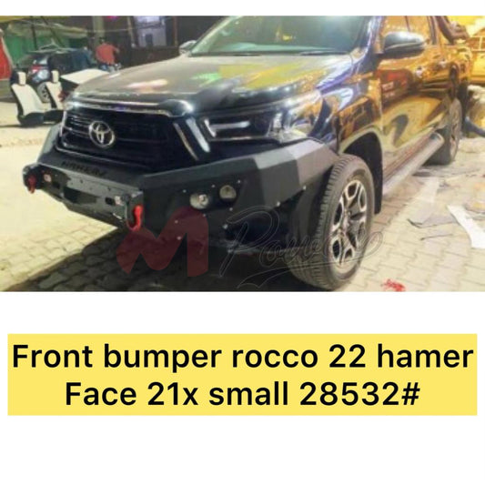 4X4 Toyota Hilux Revo/Rocco Front Bumper Hamer Style F21-H 2022