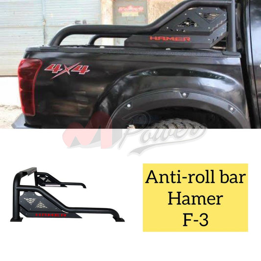 4X4 Toyota Hilux Revo Vigo Roll Bar Hamer Style V-3