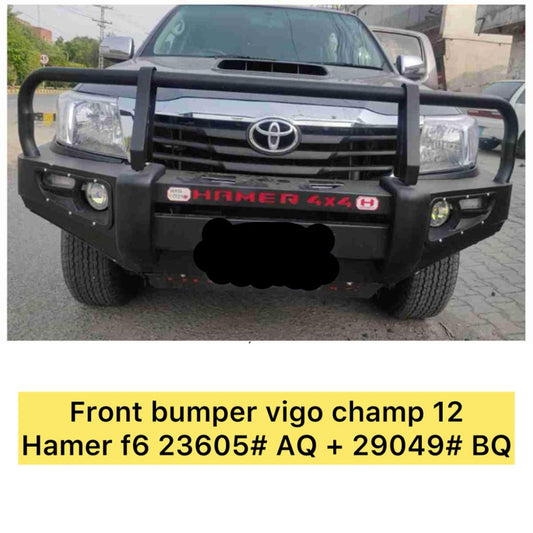 4X4 Toyota Hilux Vigo Front Bumper Hamer Style F6-F 2013