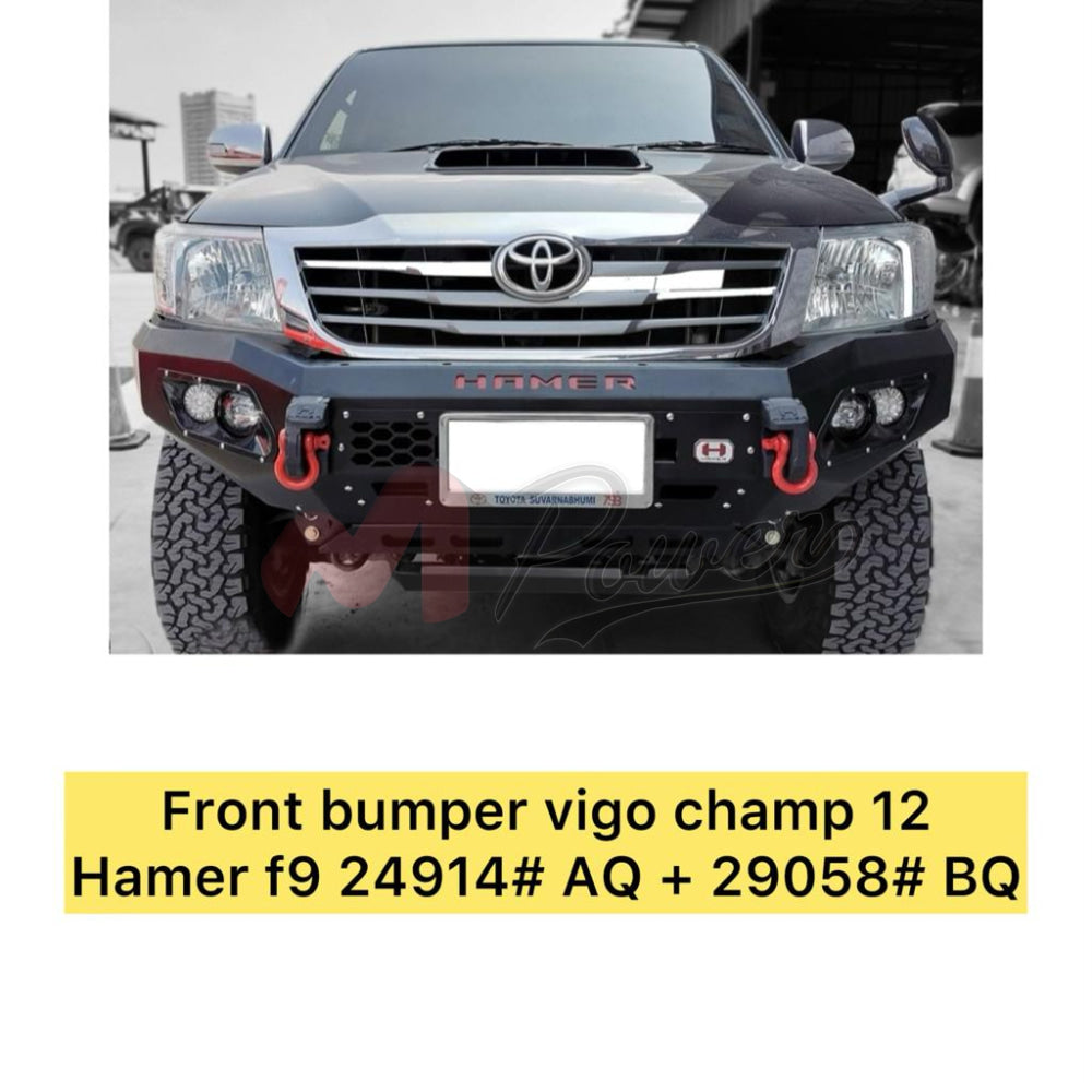 4X4 Toyota Hilux Vigo Front Bumper Hamer Style F9-H 2013