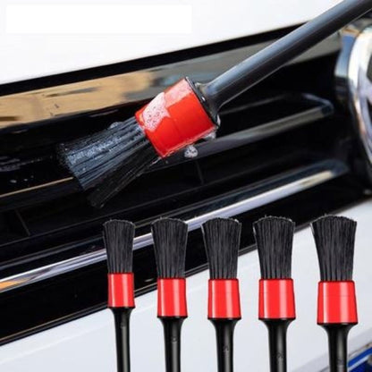 Premium Detailing Brush Set--5Pack 5In1 Car Care