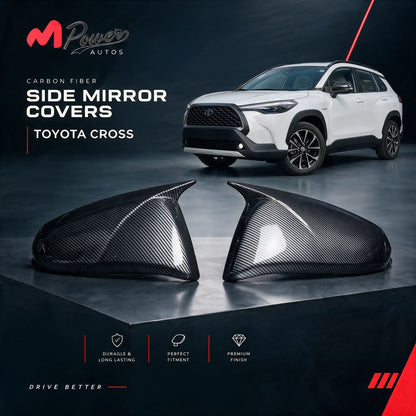 Batman Style Side Mirror Covers For Toyota Cross