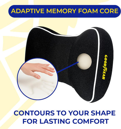 Goodyear® Headrest Neck Support Cushion & Seat Cushion