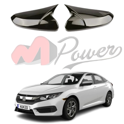 Batman Style Side Mirror Covers For Civic 2017