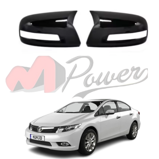 Batman Style Side Mirror Covers For Civic 2013