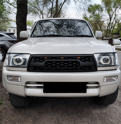 Toyota Front Bumper Grill For Hilux Surf Grill With 4-Runner Racing Led Lights
