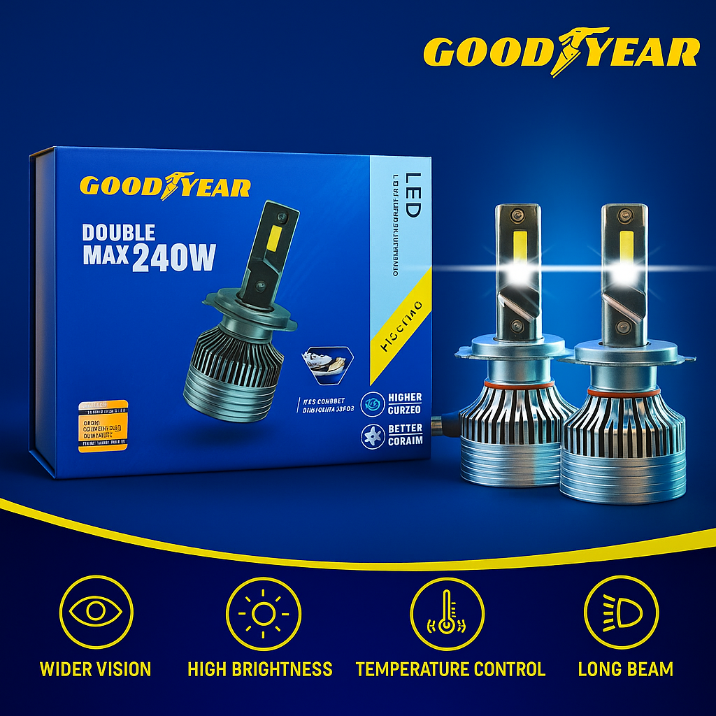 GOODYEAR Super Bright  Led White Light With Long Life 120watt