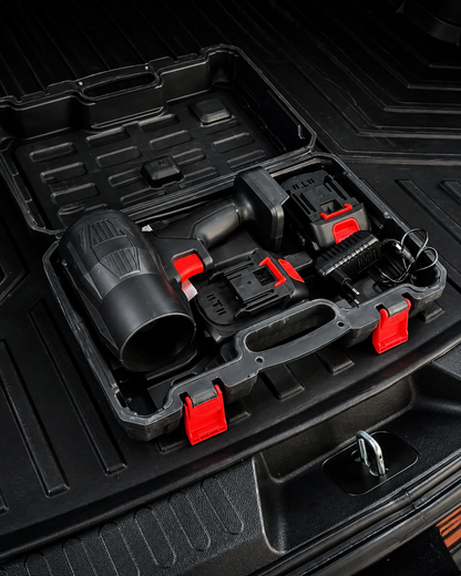 Heavy Duty Turbo Jet Air Blower Gun | Cordless | 2 -48v battery | Powerful & Multipurpose