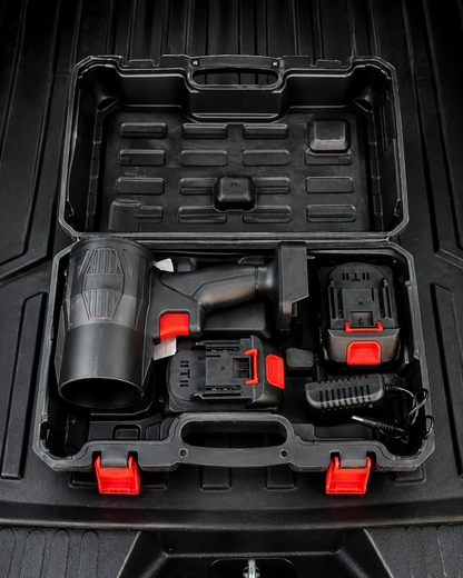 Heavy Duty Turbo Jet Air Blower Gun | Cordless | 2 -48v battery | Powerful & Multipurpose