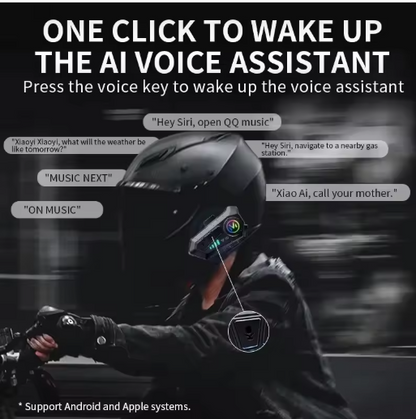 Motorcycle Bluetooth Helmet Device