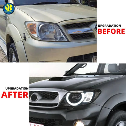 Toyota Vigo Champ  Halo Ring Style Led Headlight