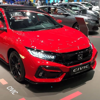 Honda Front Bumper SI Style Pre-Facelift Into Facelift 2017-2021