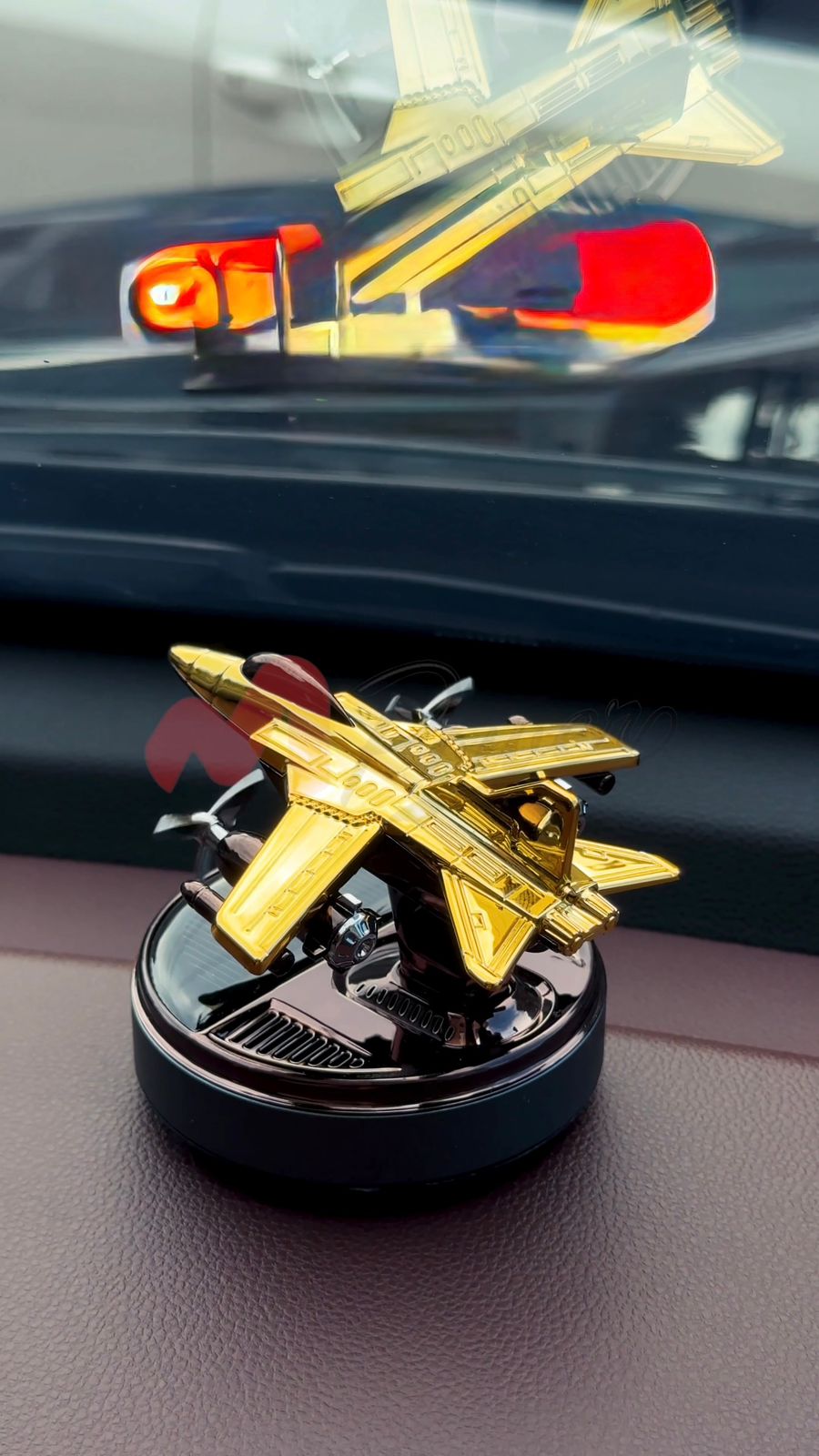 Solar Powered Aeroplane with Air Freshener