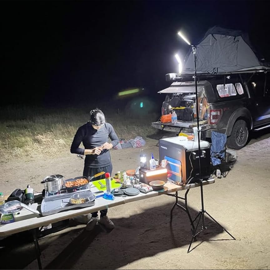 CONPEX LED Camping Light with Tripod Stand