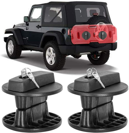 4X4 Long Haul Plastic Jerry Can &amp; Recovery Board Fuel Holder 20/30-Liter