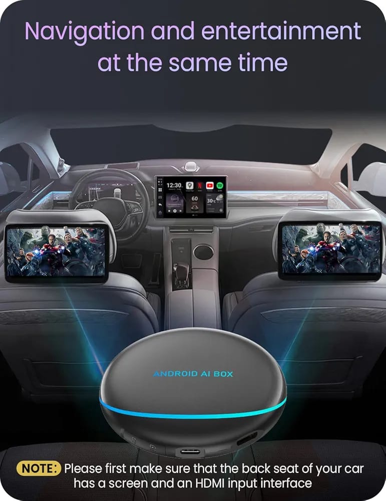 Magic Wireless AI Multimedia Android Box (8-Core/Wifi/8+128)